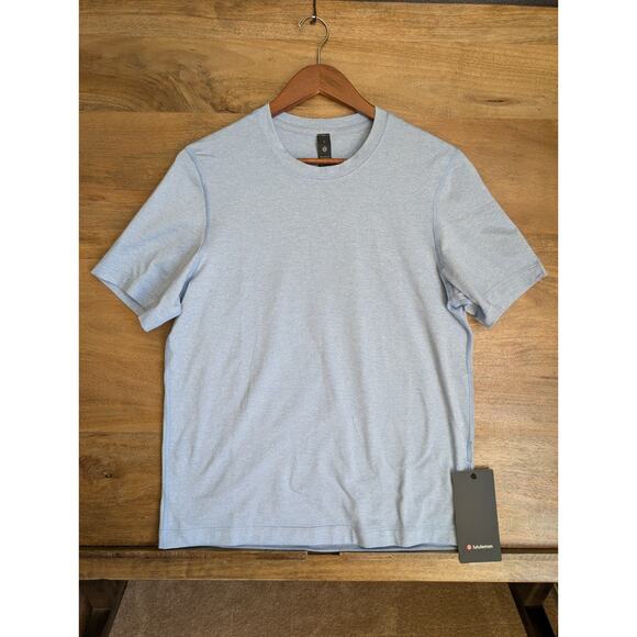 Lululemon Jersey Womens XS Light Blue Relaxed Fit Soft Short Sleeve LM3ES3S NWT - Picture 1 of 4